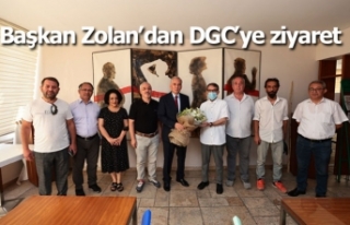 Başkan Zolan’dan DGC’ye ziyaret