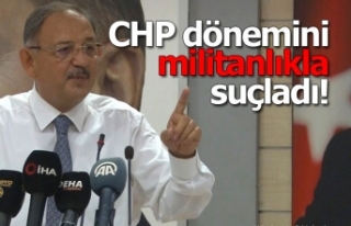 CHP dönemini militanlıkla suçladı!
