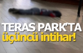 Teras Park’ta üçüncü intihar!