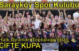 Sarayköy Spor Kulübü Halk Oyunları Topluluğu’ndan...