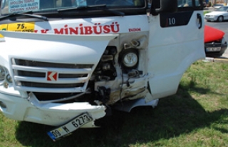 Didim’de trafik kazası 1 yaralı