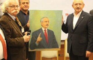 Kılıçdaroğlu yerel sanatçılarla buluştu...