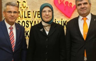 Şevkan, Ankara’da bir dizi ziyaretler gerçekleştirdi.