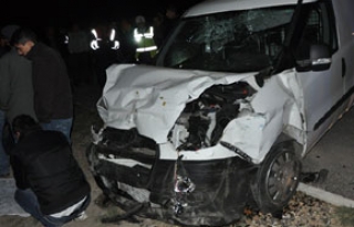 Bayram arifesi kaza: 1 ölü 4 yaralı