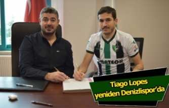Tiago Lopes yeniden Denizlispor’da