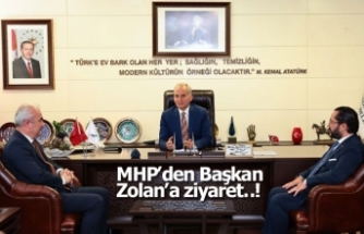 MHP’den Başkan Zolan’a ziyaret!