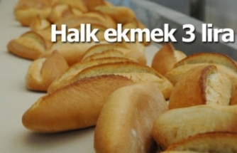 Halk ekmek 3 lira