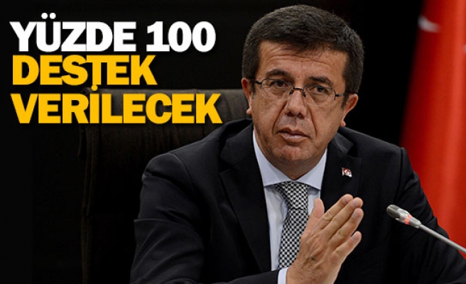 Bakan Zeybekci: Yüzde 100 destek verilecek 