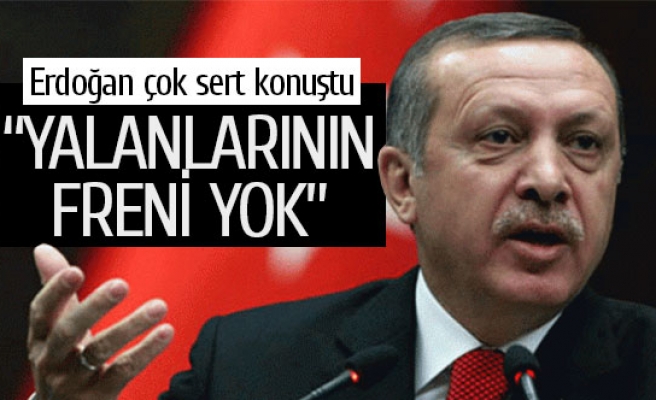 Erdoğan çok sert konuştu