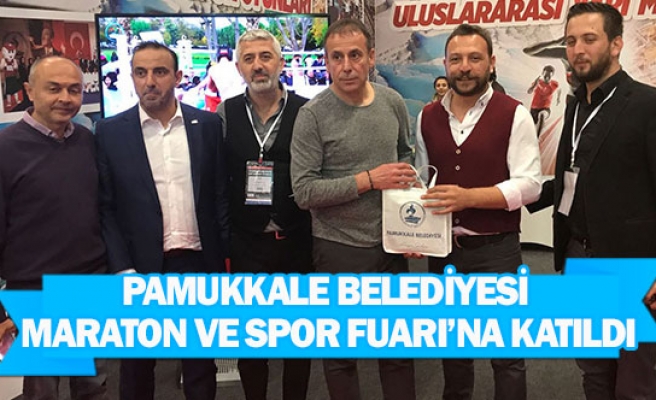 Pamukkale Belediyesi Maraton ve Spor Fuarı’na katıldı