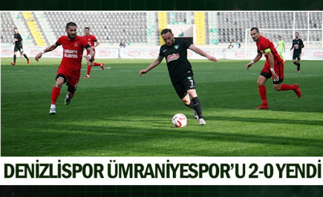 Denizlispor Ümraniyespor’u 2-0 yendi