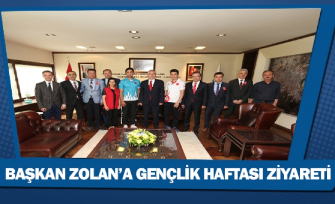 Başkan Zolan’a Gençlik Haftası ziyareti