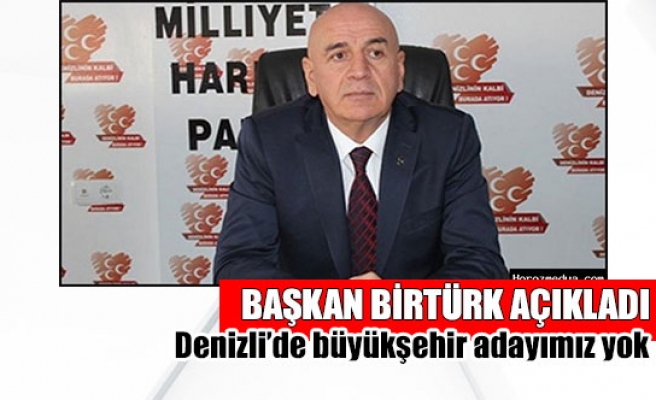 Başkan Birtürk açıkladı