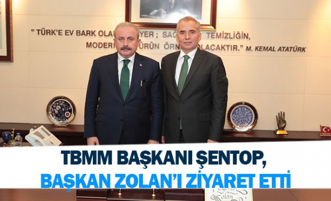 TBMM Başkanı Şentop, Başkan Zolan’ı ziyaret etti.