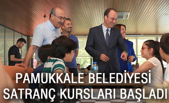 Pamukkale Belediyesi Satranç Kursları Başladı