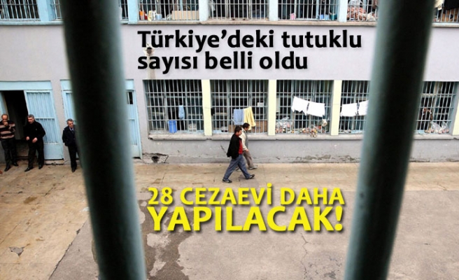 Türkiye’deki tutuklu sayısı belli oldu!