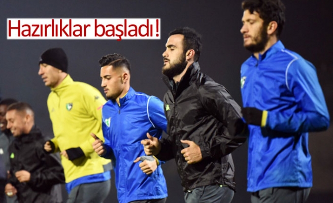 Fenerbahçe hazırlıkları başladı  