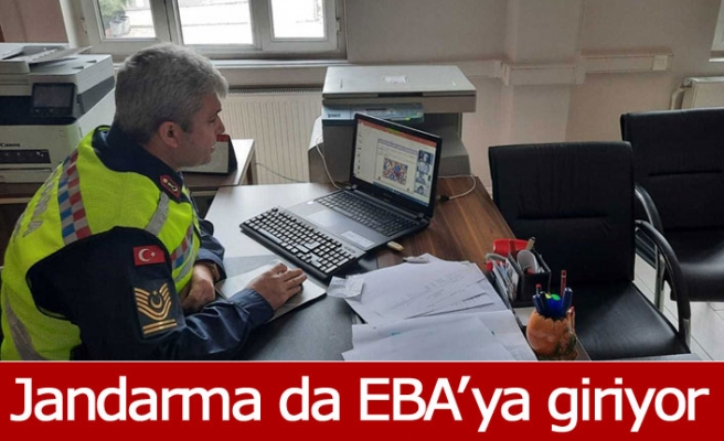 Jandarma da EBA’ya giriyor