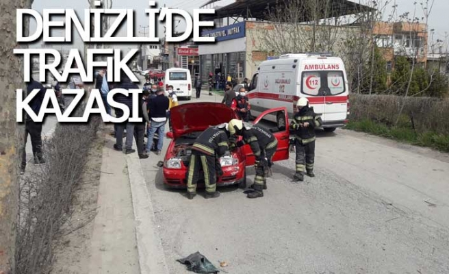 Denizli'de trafik kazası
