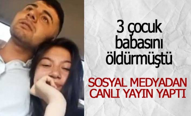 3 çocuk babasının katili sosyal medyada şov yaptı