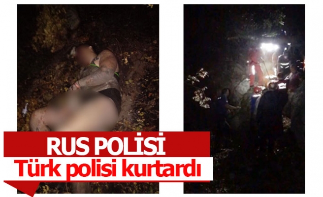 Rus polisi Türk polisi kurtardı