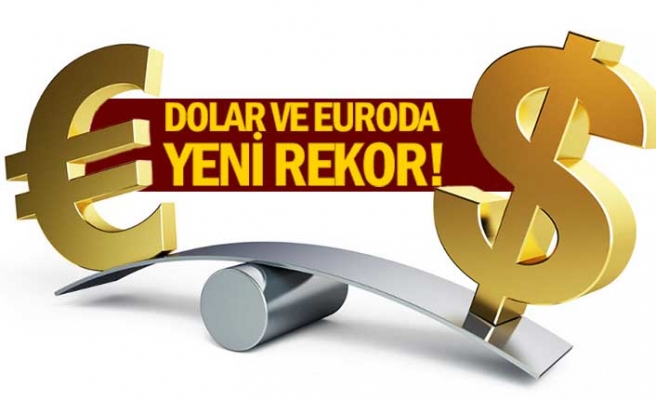 Dolar, Euro ve Altında yeni rekor!