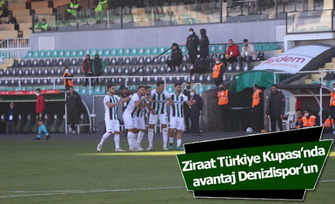 Ziraat Türkiye Kupası’nda avantaj Denizlispor’un