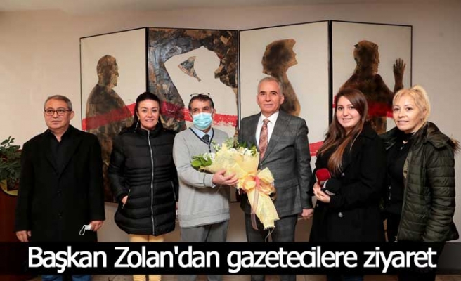 Denizli Büyükşehir Belediye Başkanı Zolan'dan gazetecilere ziyaret