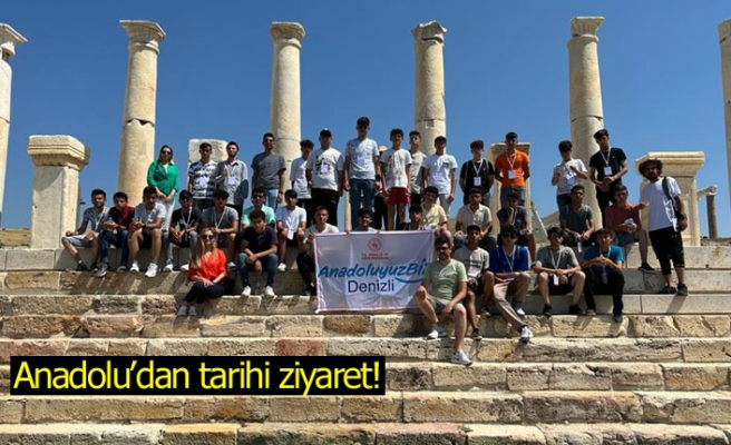 Anadolu’dan tarihi ziyaret!