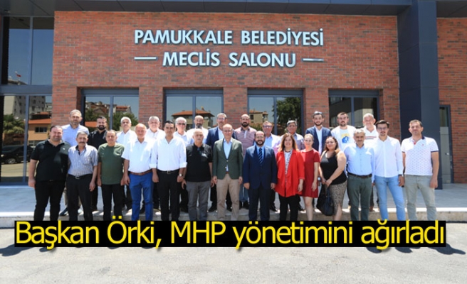 Başkan Örki, MHP yönetimini ağırladı