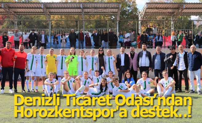 Erdoğan’dan Horozkentspor'a destek  