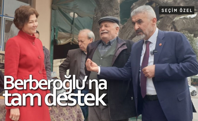 Türkay Berberoğlu’na tam destek