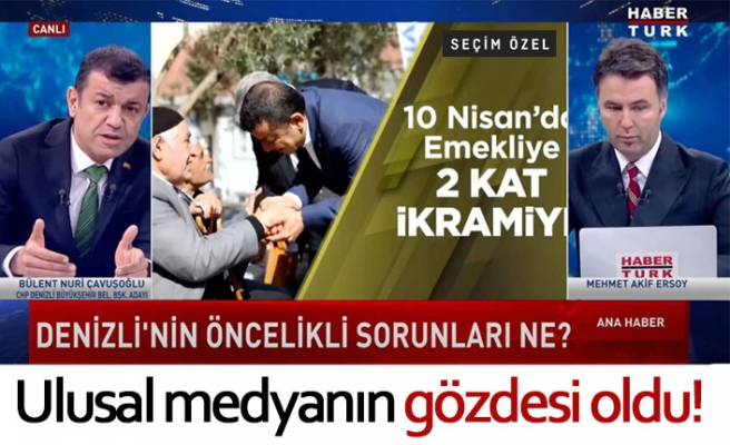 Çavuşoğlu ulusal medyanın gözdesi oldu!