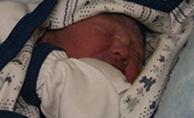 Yılın ilk bebeği Mehmet Efe